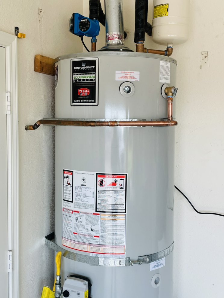 New water heater