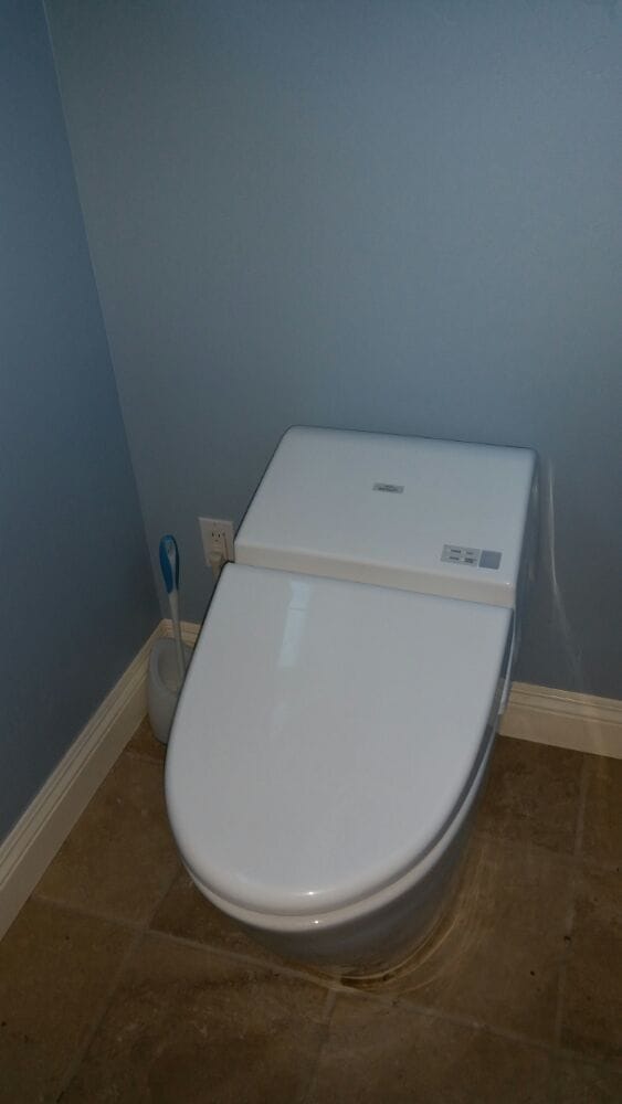 Toto automatic bidet toilet